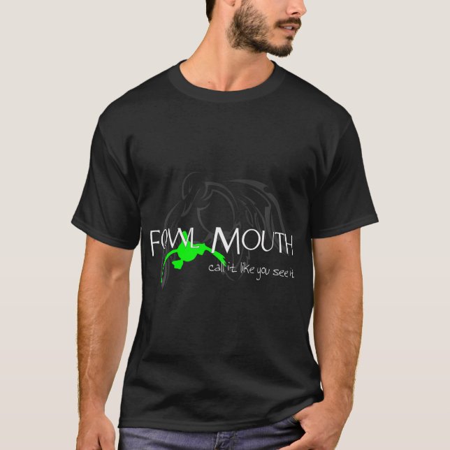 Fowl Mouth Anka Hunting T Shirt (Framsida)