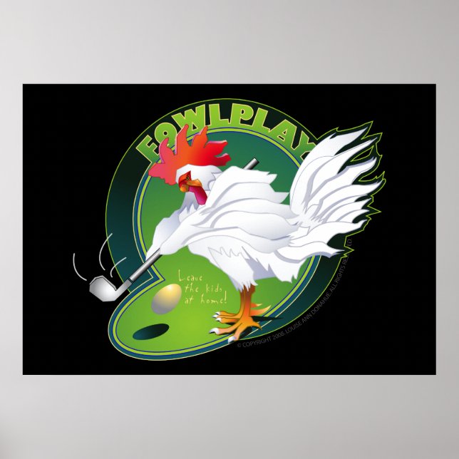 Fowl Play Poster (Framsidan)