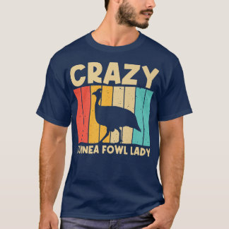 Fowldesign för kvinnor flickor Guinea T Shirt