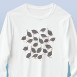 Fowlfåglar i Guinea T Shirt<br><div class="desc">En flock söt och roligt lilla guineanska höns för fjäderfäuppfödare och fågelns älskare.</div>