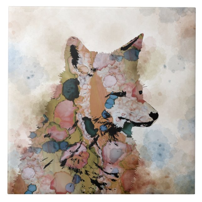 Fox 1 kakelplatta (Framsidan)