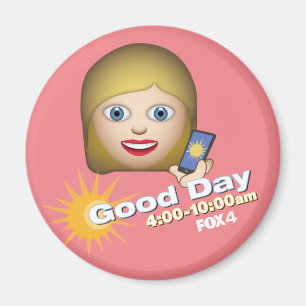 FOX 4 BRORS EMOJI LAUREN REFRIGERATOR MAGNET