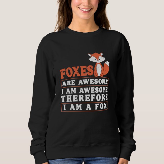 Fox Älskare är också Fantastisk T Shirt (Framsida)