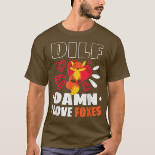 Fox Älskare Foxes Kärlek Red Fox Cute Fox Fennec F T Shirt