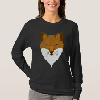 Fox Animal Coola Print Predator Hunter Motif Impri T Shirt