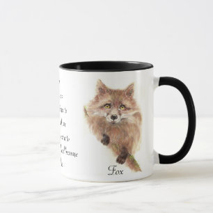 Fox Animal Totem Mugg