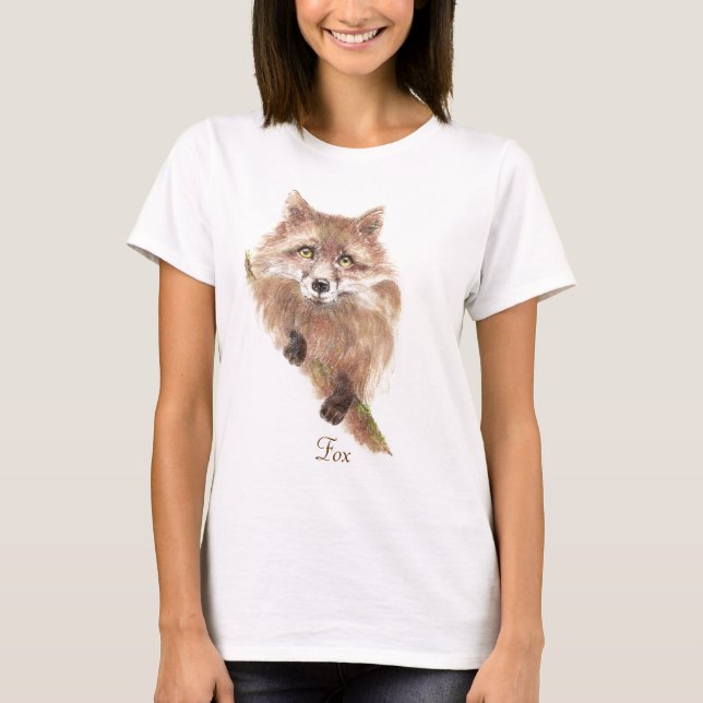 Fox Animal Totem Tee (Framsida)