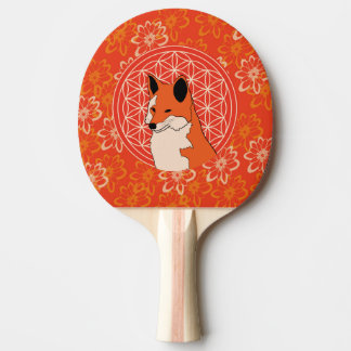 fox, animal totem,zen,chakra,flower of life, pingisracket