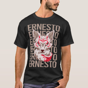 Fox Ansikte - Ernesto Namn T Shirt