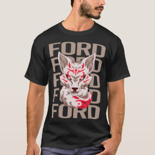Fox Ansikte - Ford Namn T Shirt