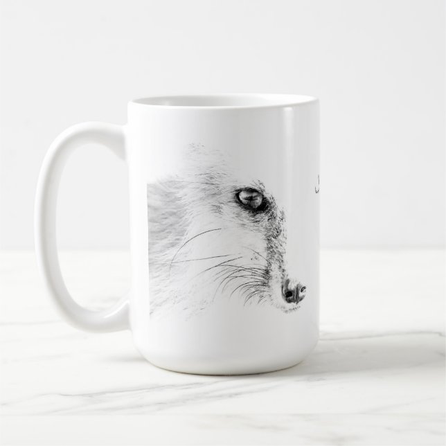 Fox Ansikte Kaffemugg (Vänster)