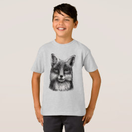 Fox ansikte T-Shirt