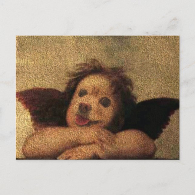 Fox är en Cherub Vykort (Framsida)