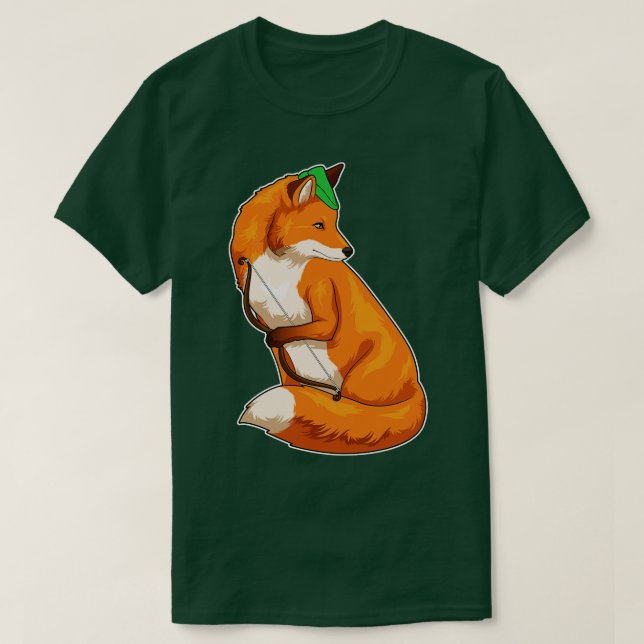 Fox Archer Bow T Shirt (Design framsida)