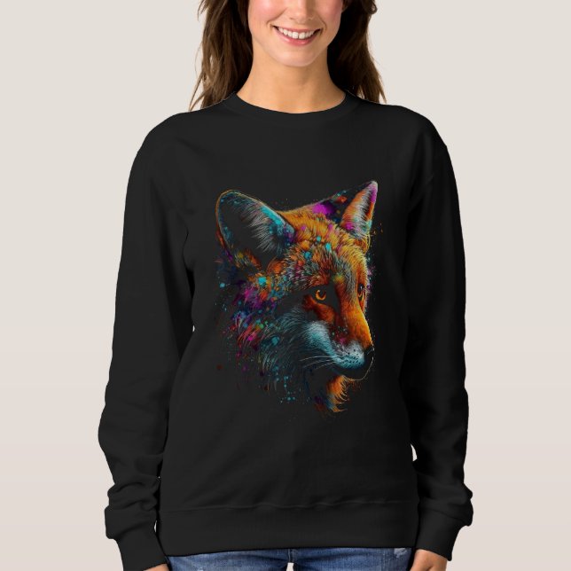 Fox Artwork  Animal  Animal Fox 14 T Shirt (Framsida)