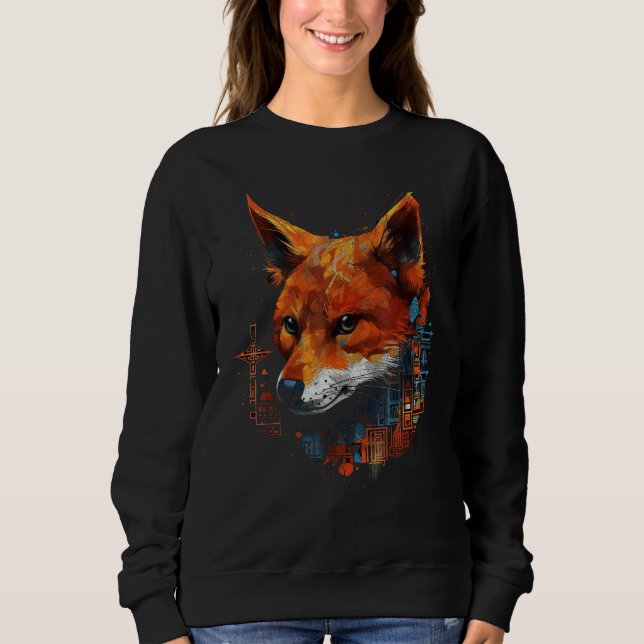 Fox Artwork  Animal  Animal Fox 17 T Shirt (Framsida)