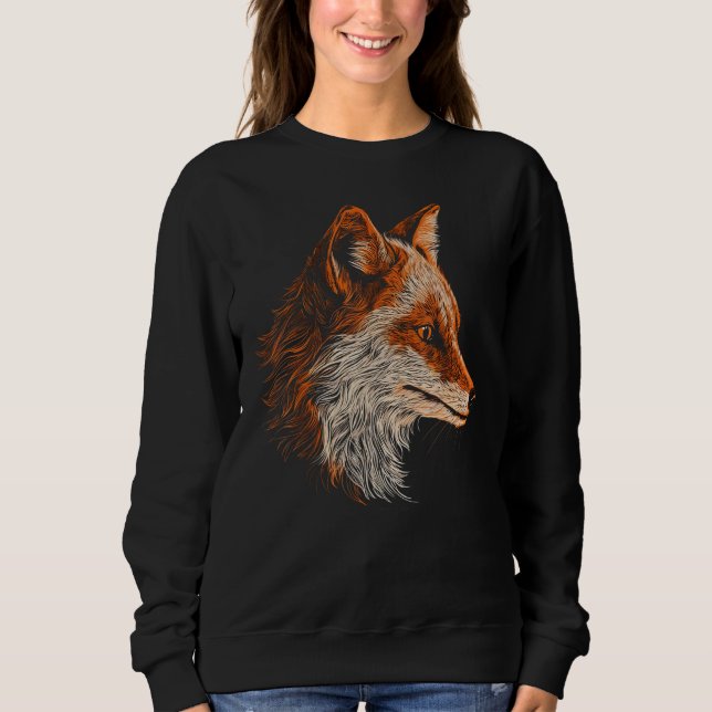 Fox Artwork  Animal  Animal Fox 7 T Shirt (Framsida)