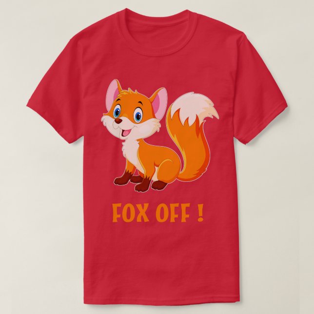Fox av t shirt (Design framsida)
