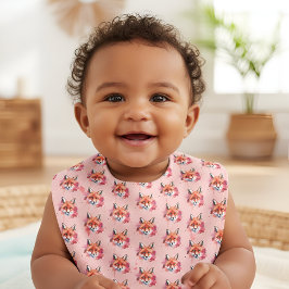 Fox Baby Bib Hakklapp
