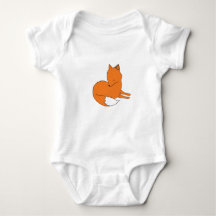Fox Baby Jersey Bodykosti, vit