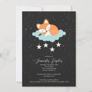 Fox Baby Shower-inbjudan Inbjudningar