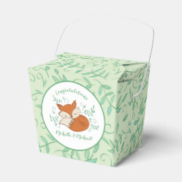 Fox Baby Shower Woodland Animals Presentaskar