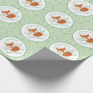 Fox Baby Shower Woodland Animals Presentpapper