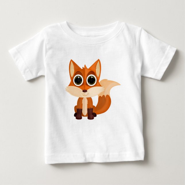 Fox Baby T Shirt (Framsida)