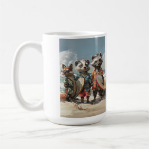 Fox Beach Bandits Surfers Kaffemugg
