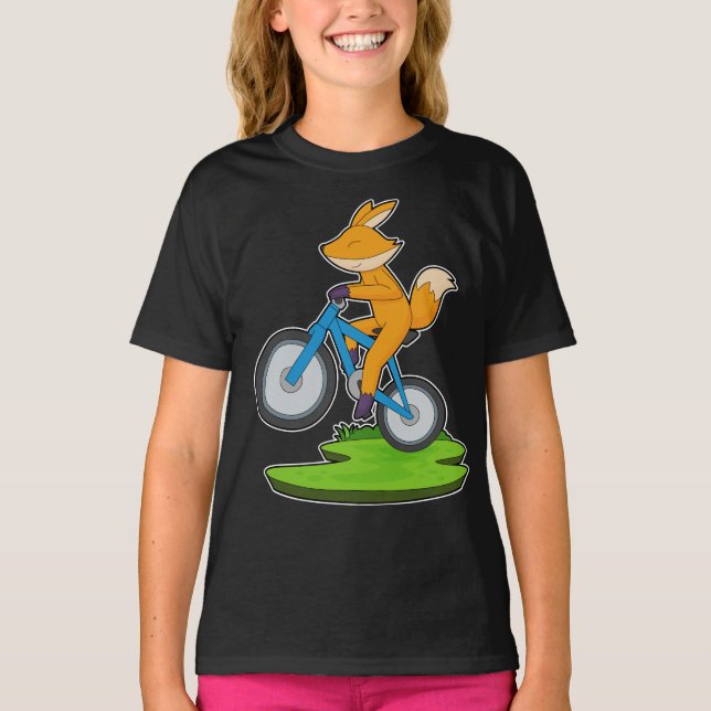 Fox Bicycle T Shirt (Framsida)