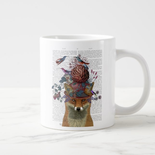 Fox Birdkeeper med Artichoke Jumbo Mugg (Höger)