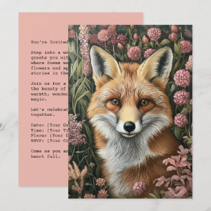 Fox bland blooms Vår Inbjudningar