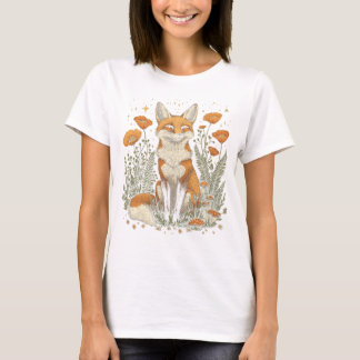Fox Bland Wildblommor T-shirt