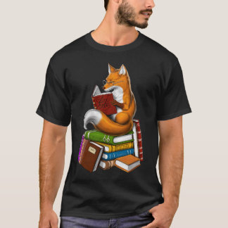 Fox Bok Älskare T Shirt