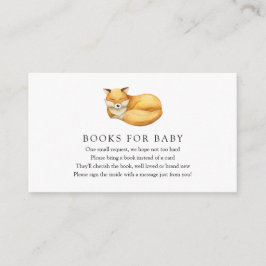 Fox Bokar för Baby-inmatningskort Tilläggskort