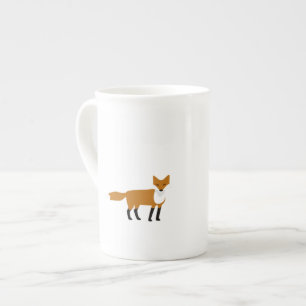 Fox Bone China mugg Benporslin Mugg