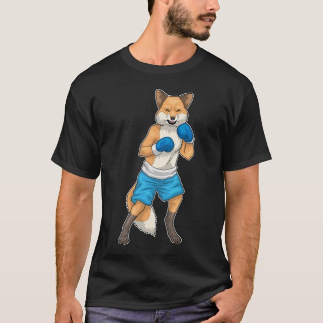 Fox Boxer Boxing handskar Boxing T Shirt (Framsida)