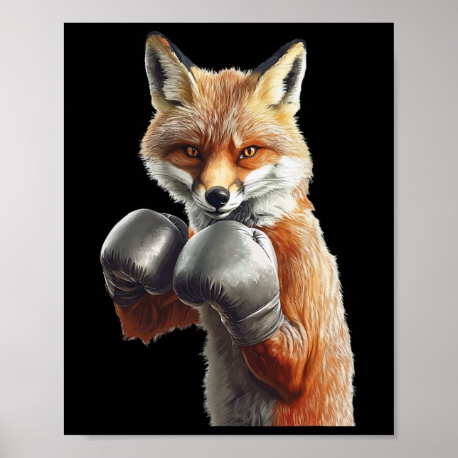 Fox Boxing Poster (Framsidan)