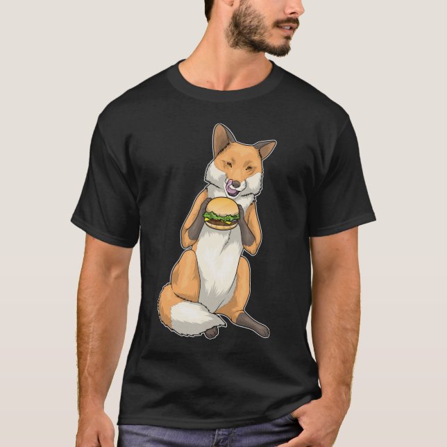Fox Burger T Shirt (Framsida)
