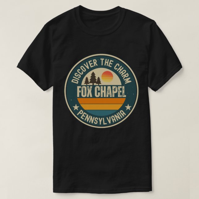 Fox Chapel, Pennsylvania T Shirt (Design framsida)