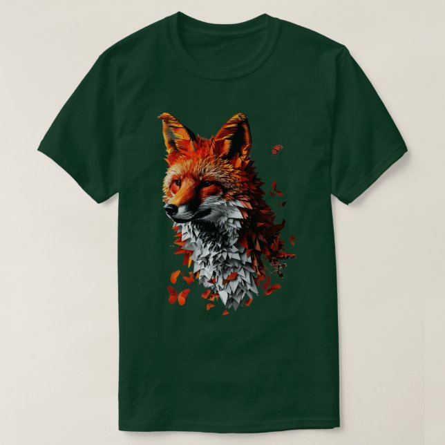 Fox Covert Creatures T Shirt (Design framsida)