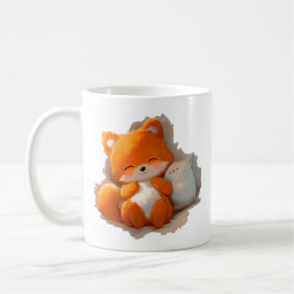 Fox cub anime kaffemugg
