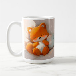Fox cub anime kaffemugg