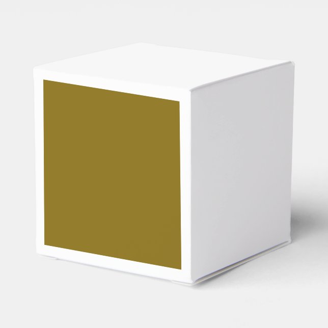 Fox cub favor box presentaskar (Baksidan Sidan)