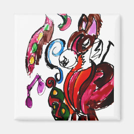 Fox-danshöst Magnet