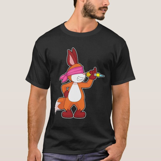 Fox Darts Dart Sport T Shirt (Framsida)