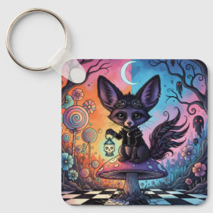 Fox dividerat med Twilight Realms Nyckelring