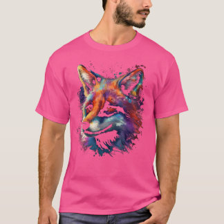Fox Djurart Fox T Shirt