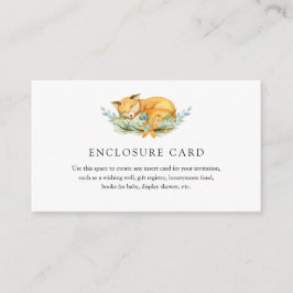 Fox-djurutrymmeskort för trädsdjur tilläggskort