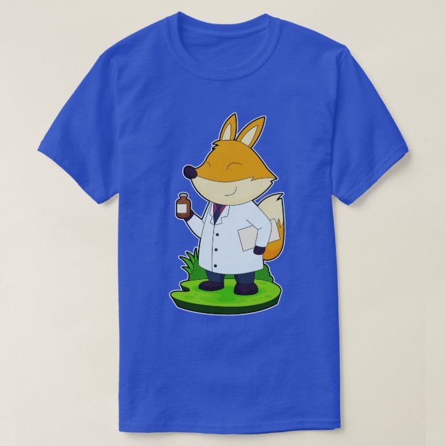 Fox Doktor Medicine T Shirt (Design framsida)